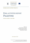 Final activities report Palestine: from july 2015 to june 2018