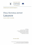 Final activities report Lebanon: from july 2015 to june 2018