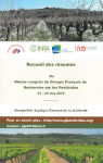 Congrès du Groupe Français des Pesticides 2019 : recueil des résumés