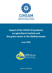 Impact of the COVID-19 pandemic on agricultural markets and the grains sector in the Mediterranean