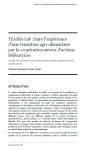 TEASER-Lab : faire l'expérience d’une transition agri-alimentaire par la coopération autour d’actions fédératrices