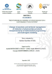 Change of practices and territorial management of reduction of phytosanitary products. Complementarity of mathematical programming and multi-agent modeling.