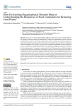 How do existing organizational theories help in understanding the responses of food companies for reducing food waste