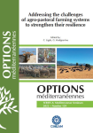 Addressing the challenges of agro-pastoral farming systems to strengthen their resilience