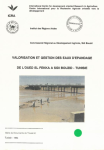 Valorisation et gestion des eaux d'épandage de l'Oued El Fekka à Sidi Bouzid - Tunisie