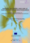 Rapport FEMISE 2003 sur le partenariat euro-méditerranéen : analyses et propositions du Forum Euro-Méditerranéen des Instituts Economiques