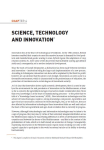 Science, technology and innovation