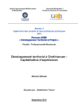 Développement territorial à Chefchaouen : capitalisation d’expériences