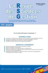 Revue des sciences de gestion (RSG) (La), n. 278-279 - Mars-Juin 2016 - Satisfaire le client