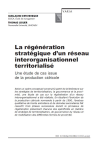 La régénération stratégique d’un réseau interorganisationnel territorialisé