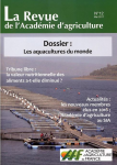 Revue de l'Académie d'agriculture, n. 12 - 01/06/2017 - Les aquacultures du monde