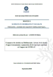 Commerce de céréales en méditerranée : acteurs de la chaîne d’approvisionnement, organisation de la logistique maritime et impact du COVID-19