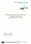 Synthesis of HNV-Link's regional meeting findings [deliverable 4.10 - WP4]
