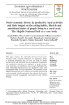 Socio-economic drivers in productive rural activities and their impact on the eating habits, lifestyle and nutritional status of people living in a rural area: the Majella National Park as a case study