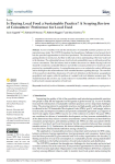 Is buying local food a sustainable practice? A scoping review of consumers’ preference for local food