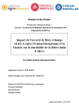 Impact de l’accord de libre-échange ALECA entre l’Union Européenne et la Tunisie sur la durabilité de la filière huile d’olives