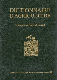 Dictionnaire d'agriculture : français-anglais-allemand