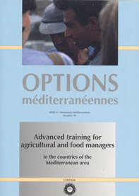 A training policy for managers and operators for modern, high-quality agriculture in the Mediterranean countries