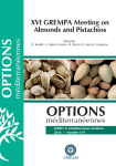 XVI GREMPA meeting on pistachios and almonds