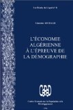 L'économie algérienne à l'épreuve de la démographie