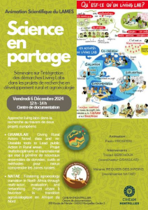 Séminaire sur l'intégration des démarches Living Labs dans les projets de recherche en développement rural et agroécologie