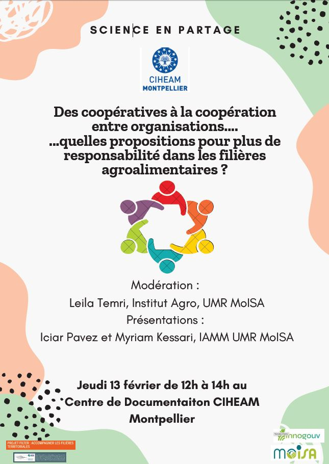 Des coopératives à la coopération entre organisations, quelles propositions pour plus de responsabilité dans les filières agroalimentaires ?