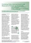 Combining policy instruments and local measures to promote agrobiodiversity