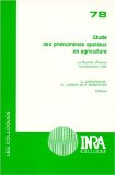 Etude des phénomènes spatiaux en agriculture