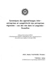 Dynamiques des apprentissages inter-entreprises et compétitivité des entreprises régionales : cas des vins dans le Languedoc-Roussillon