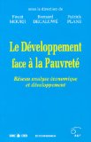 Le développement face à la pauvreté : réseau analyse économique et développement