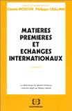 Matières premières et échanges internationaux