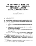 Portugal : situacion actual y futuro del regadio