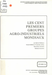 Les cent premiers groupes agroindustriels mondiaux [Donation Louis Malassis]