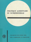 Politique alimentaire et nutritionnelle [Donation Louis Malassis]