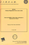 Analyse diagnostic d'une zone rurale : zone du SIVOM entre Vène et Mosson. Département de l'hérault