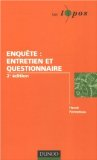 Enquête : entretien et questionnaire