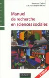 Manuel de recherche en sciences sociales