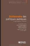 Dictionnaire des politiques publiques