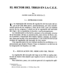 El sector del trigo en la CEE