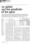 Echanges UE-Pays tiers méditerranéens (PTM) : le point sur les produits et les pays