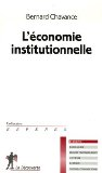 L'économie institutionnelle