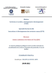 Le rôle des politiques publiques et de la société civile dans la sensibilisation des acteurs à la gestion des pesticides