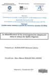 La désertification et les aménagements steppiques dans la wilaya de Djelfa (Algérie)