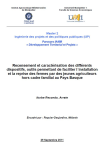 Recensement et caractérisation des différents dispositifs, outils permettant de faciliter l'installation et la reprise des fermes par des jeunes agriculteurs hors cadre familial au Pays Basque