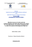 Marchés locaux et circuits courts de commercialisation des petits agriculteurs de la région de Trarza (Mauritanie)