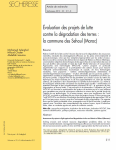 Évaluation des projets de lutte contre la dégradation des terres