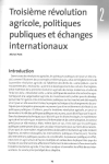 Troisième révolution agricole, politiques publiques et échanges internationaux