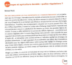 Echanges et agriculture durable : quelles régulations?