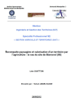 Reconquête paysagère et valorisation d'un territoire par l'agriculture