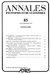 Annales d'Economie et de Statistique